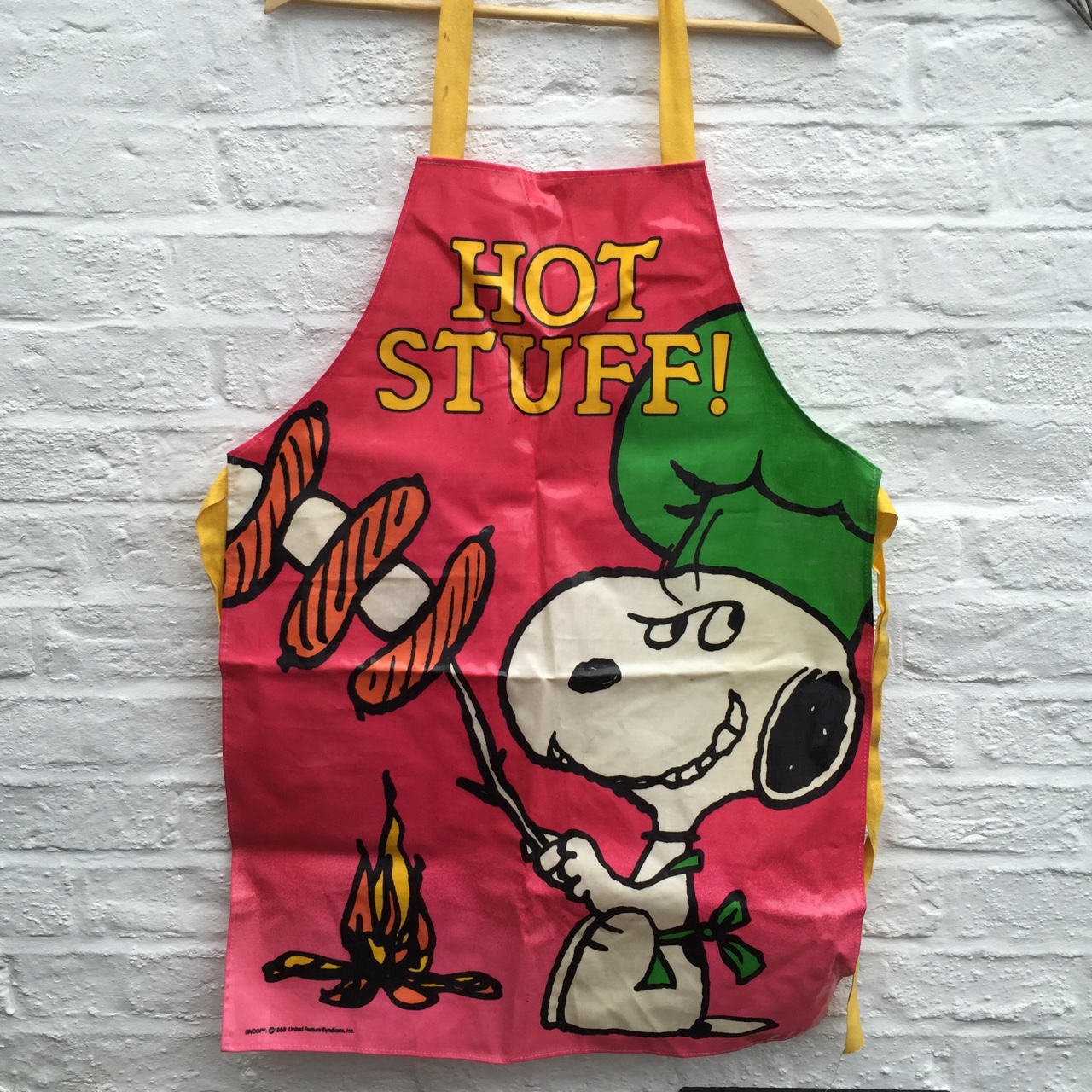 Detail Snoopy Apron Nomer 50