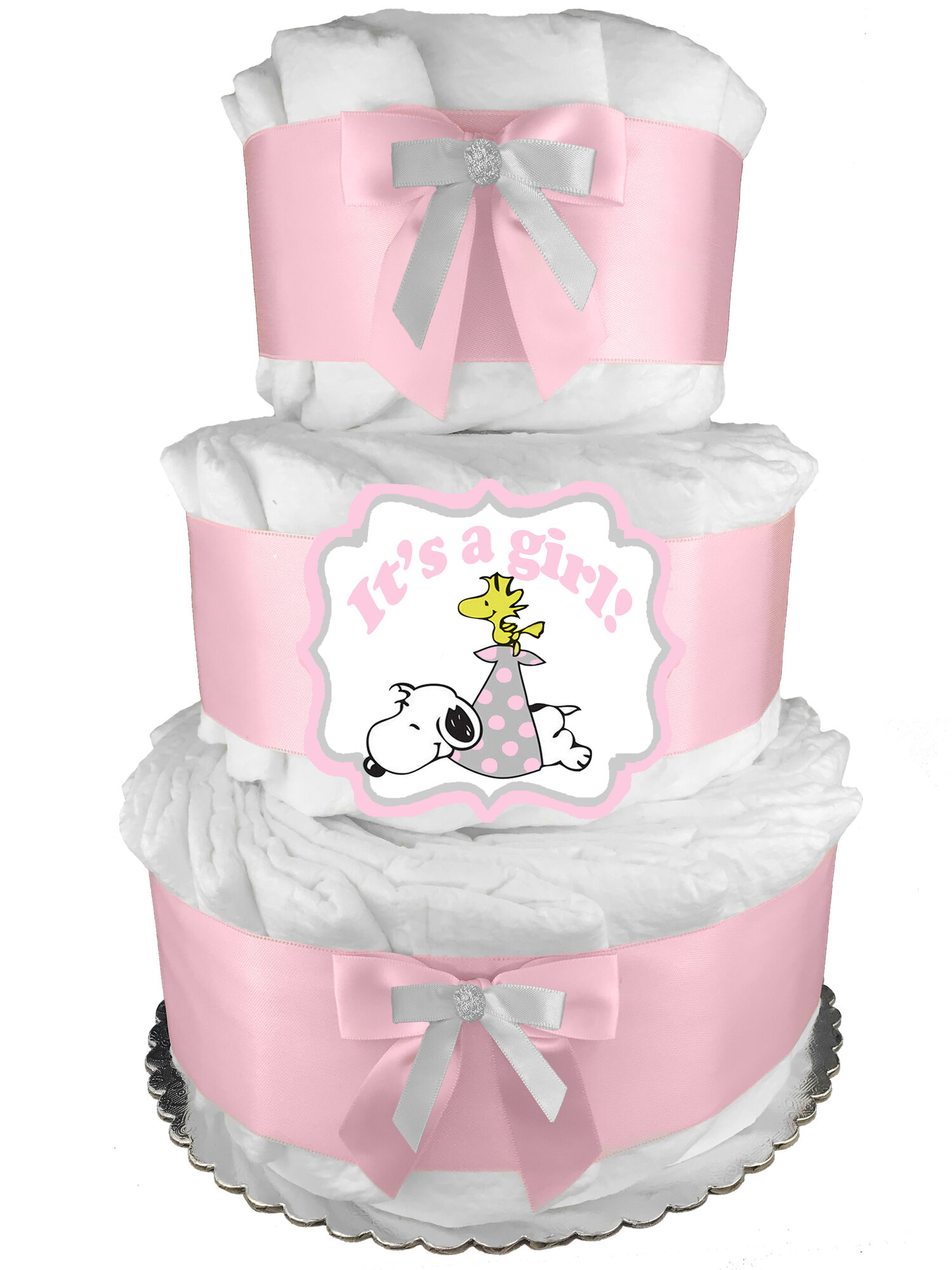 Detail Snoopy Baby Shower Cake Nomer 29