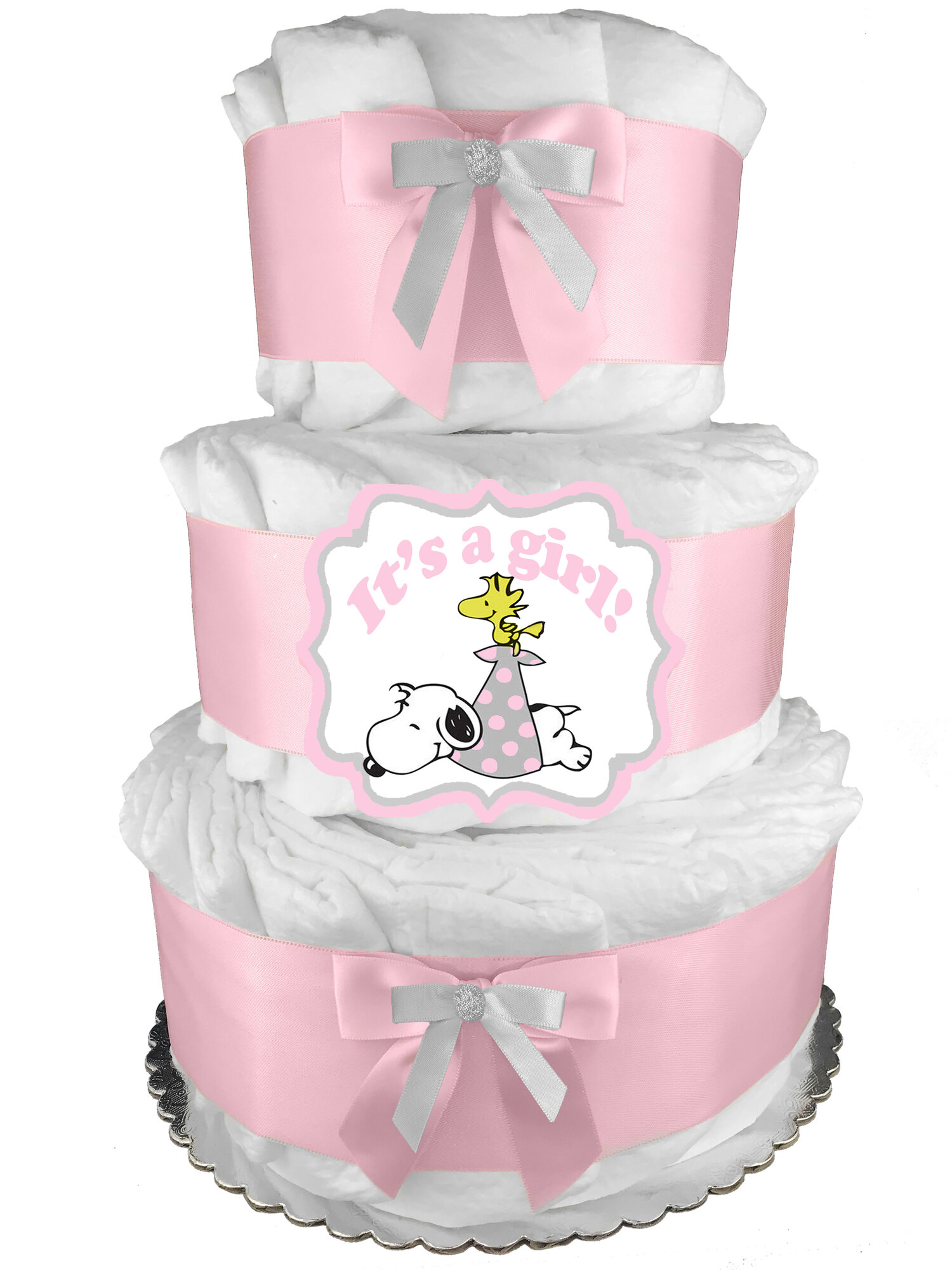 Detail Snoopy Baby Shower Cakes Nomer 21