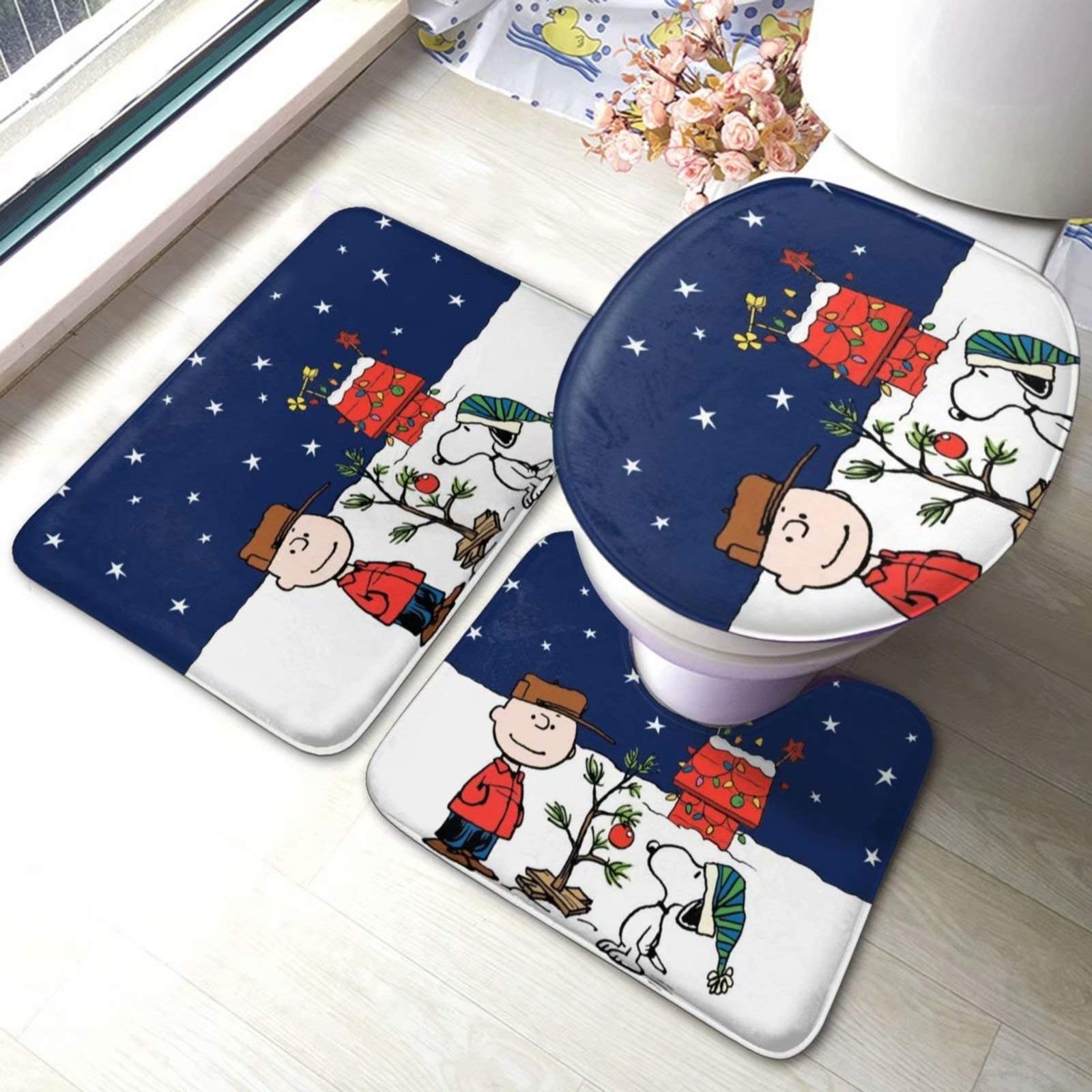 Detail Snoopy Bath Rug Nomer 49