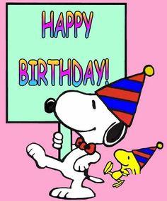 Detail Snoopy Birthday Clip Art Nomer 17