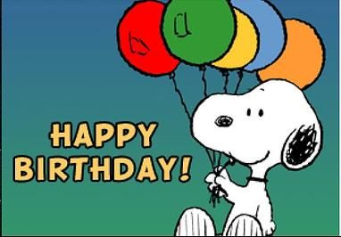 Detail Snoopy Birthday Clip Art Nomer 4