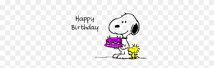 Detail Snoopy Birthday Clip Art Nomer 35