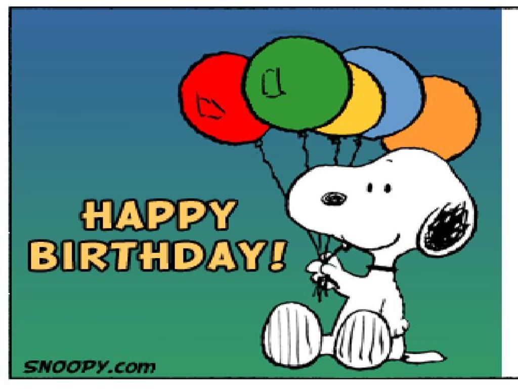 Detail Snoopy Birthday Images Free Nomer 1