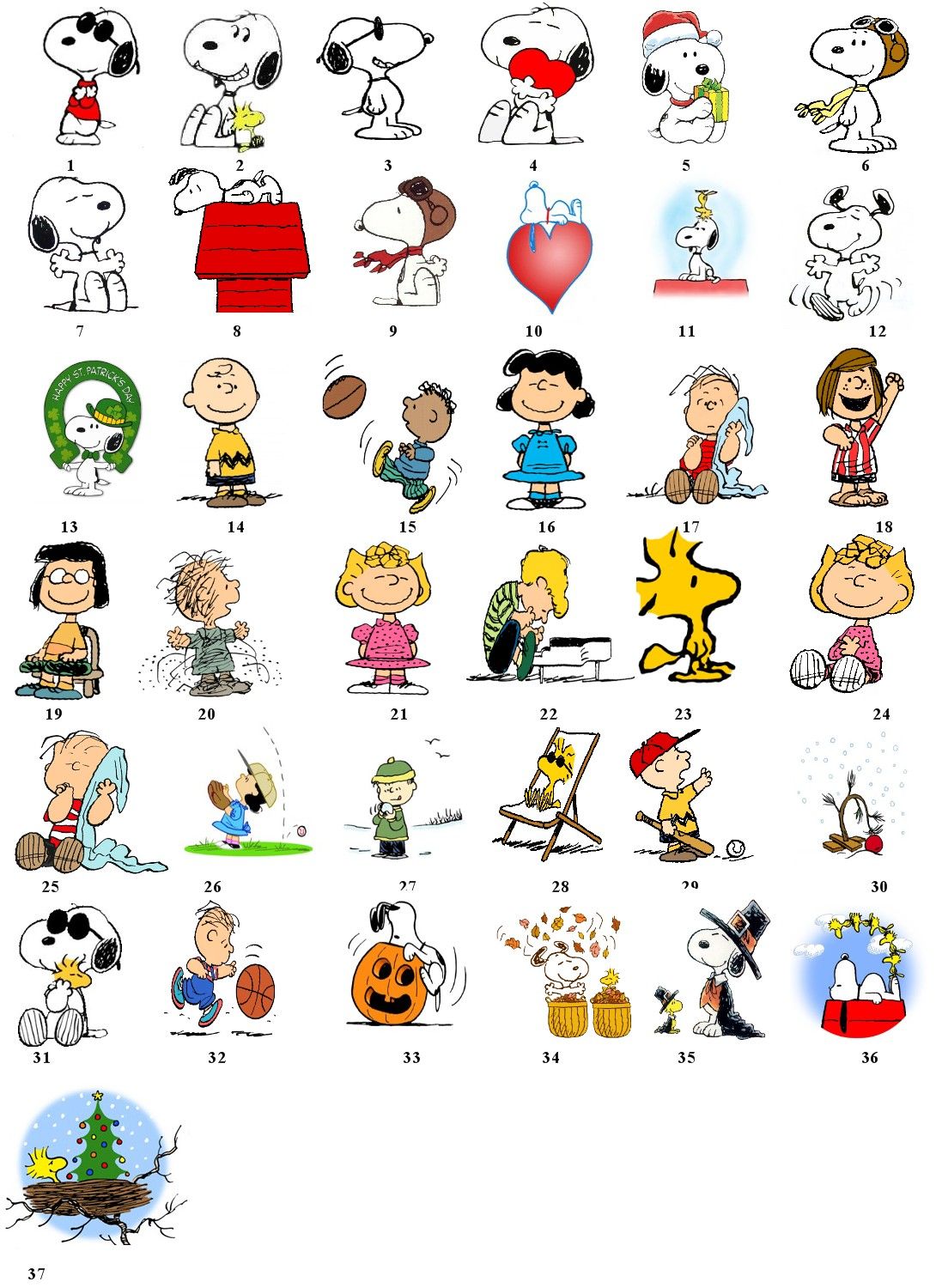 Detail Snoopy Characters Images Nomer 15