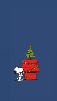 Detail Snoopy Christmas Backgrounds Nomer 42