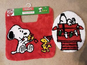 Detail Snoopy Christmas Bathroom Rug Nomer 19