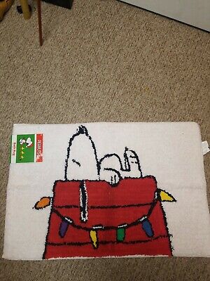 Detail Snoopy Christmas Bathroom Rug Nomer 29