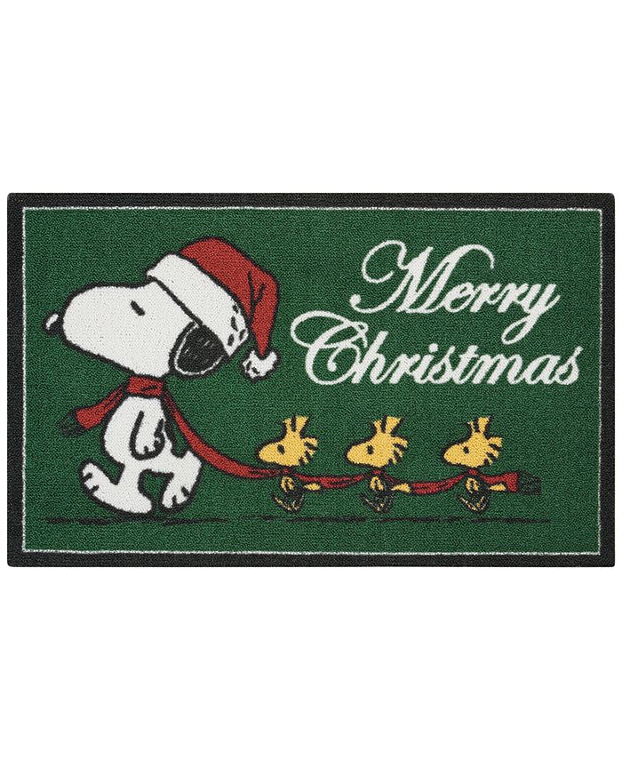 Detail Snoopy Christmas Bathroom Rug Nomer 8