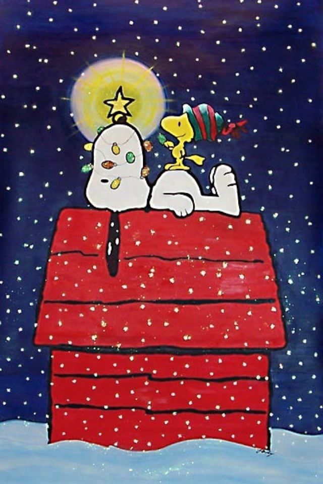 Detail Snoopy Christmas Iphone Wallpaper Nomer 15