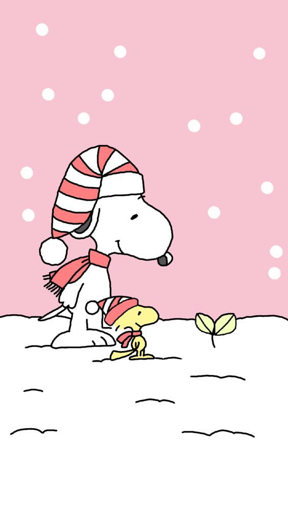 Detail Snoopy Christmas Iphone Wallpaper Nomer 29