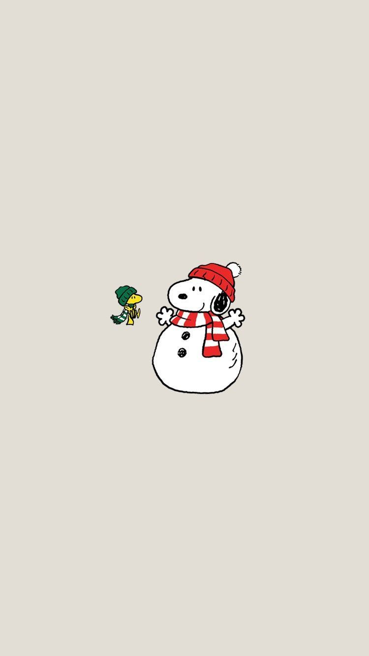 Detail Snoopy Christmas Iphone Wallpaper Nomer 33