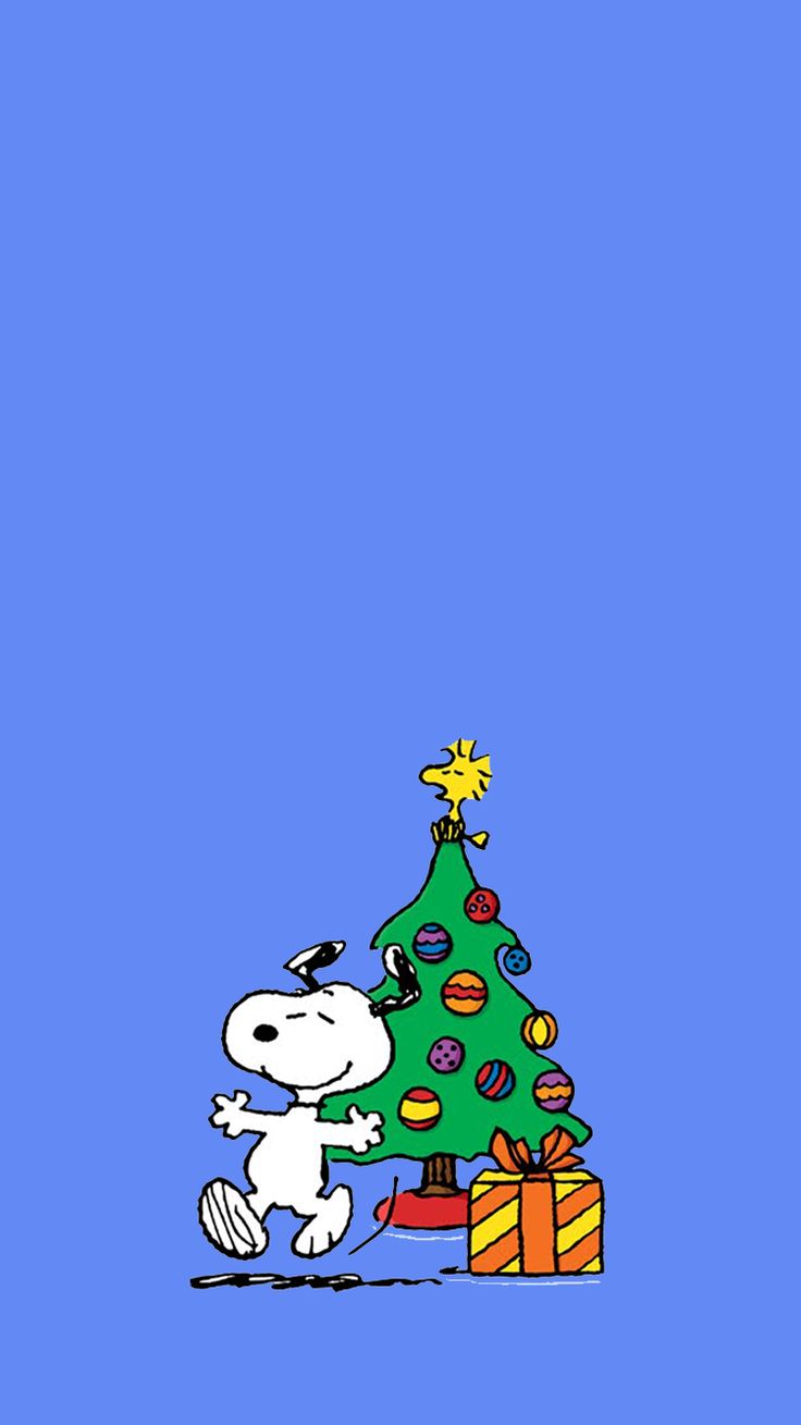 Detail Snoopy Christmas Iphone Wallpaper Nomer 55