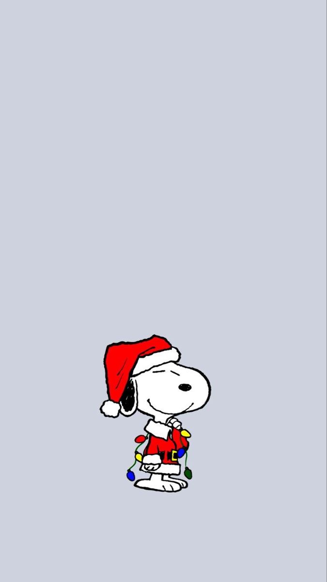 Detail Snoopy Christmas Wallpaper For Iphone Nomer 2