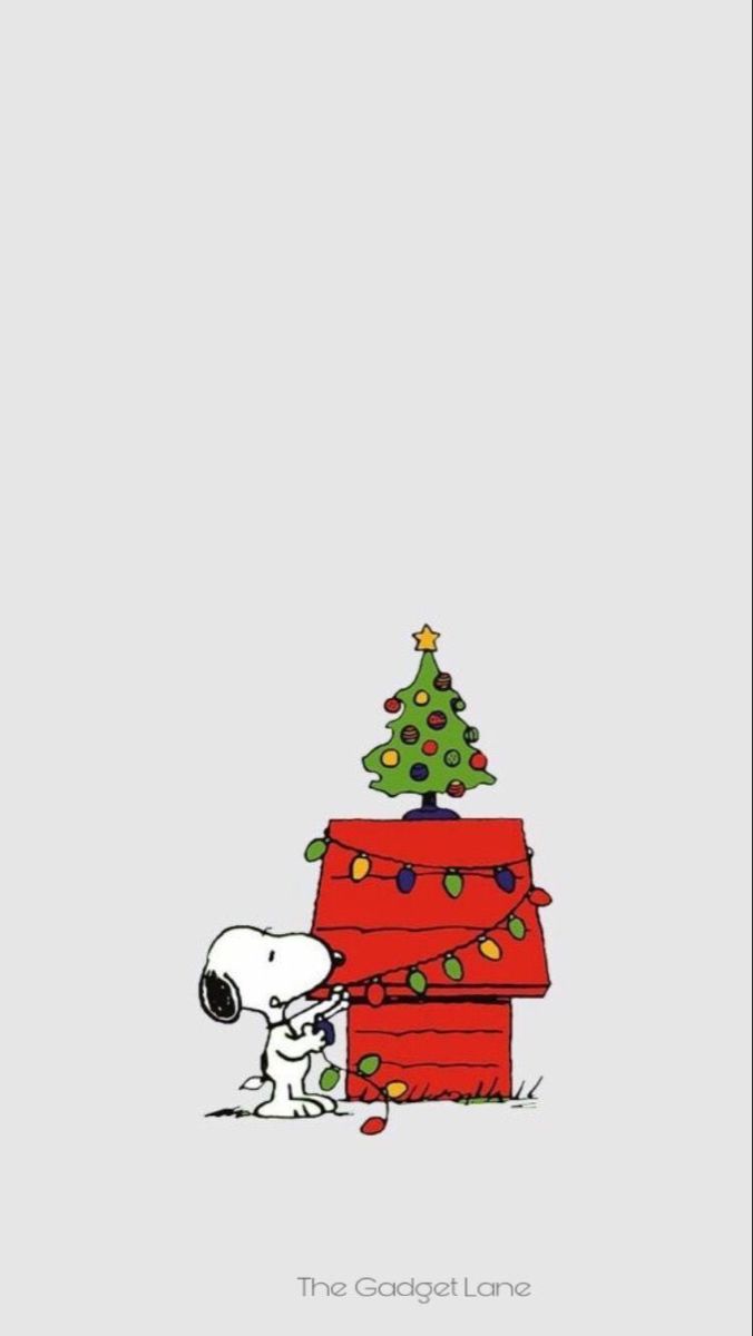 Detail Snoopy Christmas Wallpaper For Iphone Nomer 14