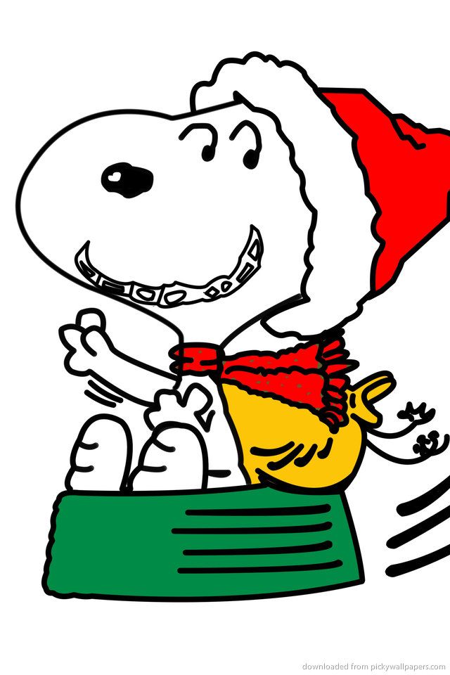 Detail Snoopy Christmas Wallpaper For Iphone Nomer 43