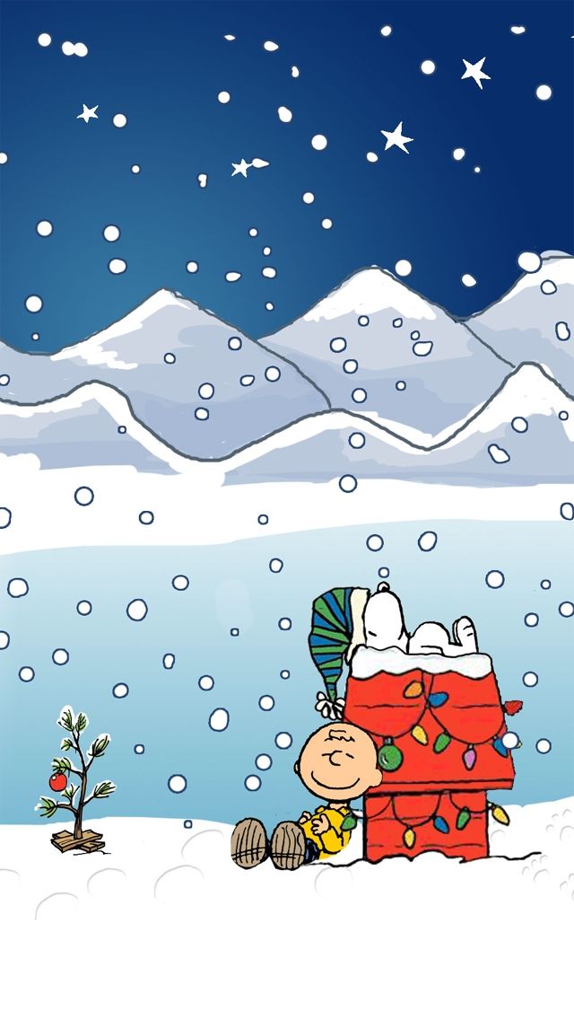 Detail Snoopy Christmas Wallpaper For Iphone Nomer 7