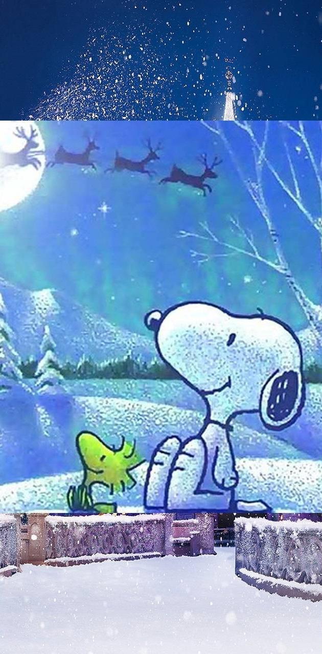 Detail Snoopy Christmas Wallpaper Iphone Nomer 43