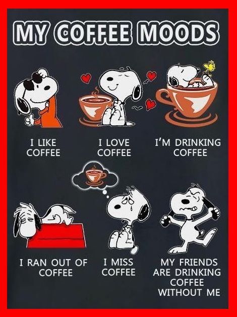 Snoopy Coffee Meme - KibrisPDR