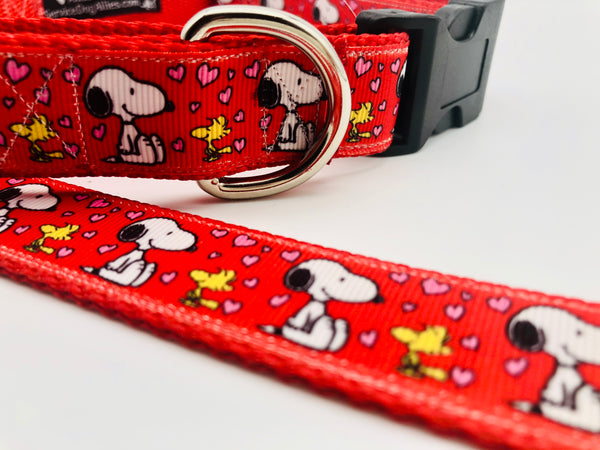 Detail Snoopy Dog Collar And Leash Nomer 45