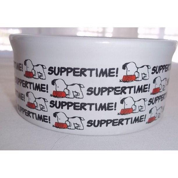 Detail Snoopy Dog Food Bowl Nomer 29