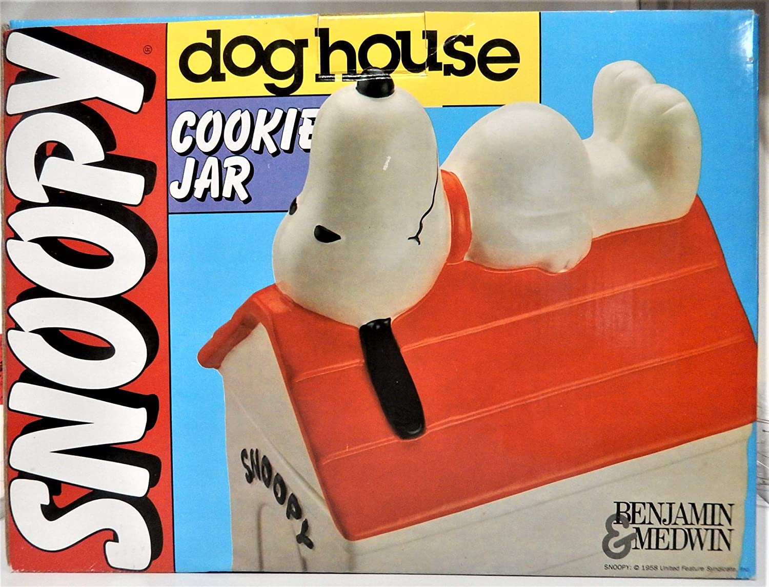 Snoopy Dog House Cookie Jar - KibrisPDR