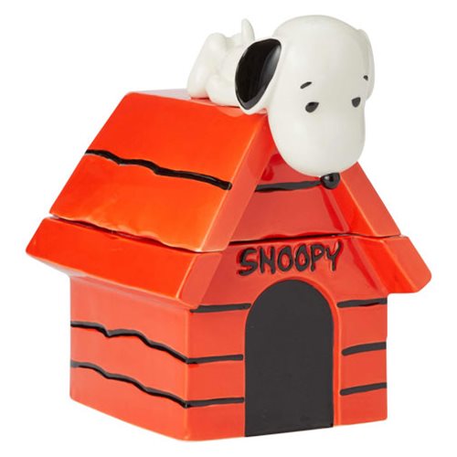 Detail Snoopy Dog House Cookie Jar Nomer 2