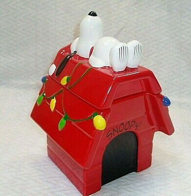 Detail Snoopy Dog House Cookie Jar Nomer 17