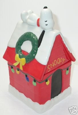 Detail Snoopy Dog House Cookie Jar Nomer 56