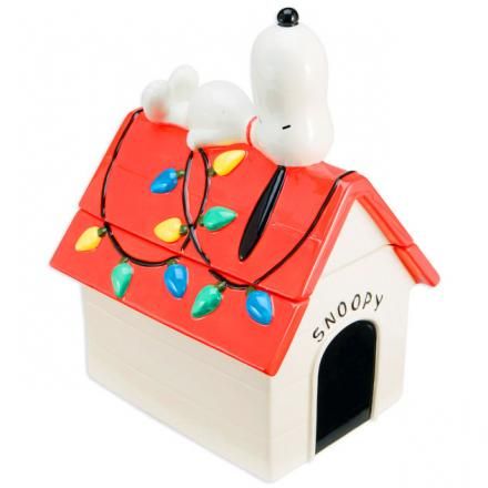 Detail Snoopy Dog House Cookie Jar Nomer 7