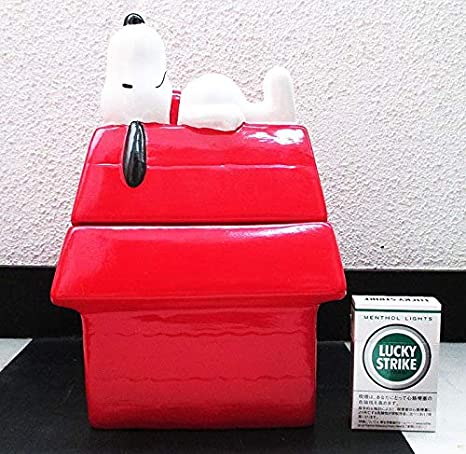 Detail Snoopy Dog House Cookie Jar Nomer 8