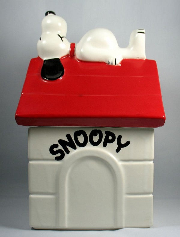 Detail Snoopy Dog House Cookie Jar Nomer 9