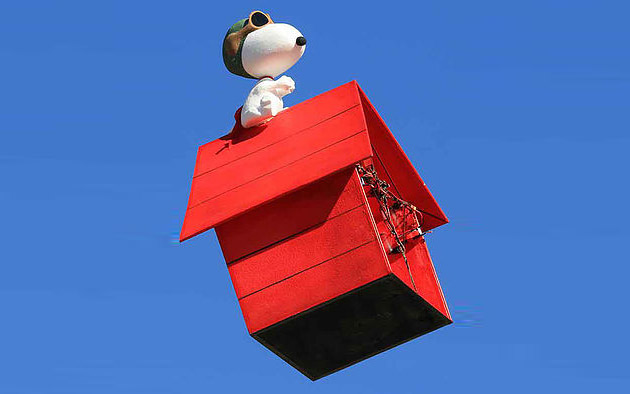 Detail Snoopy Dog House Drone Nomer 2
