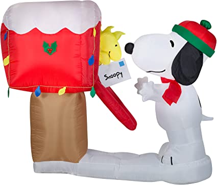 Detail Snoopy Dog House Mailbox Nomer 24