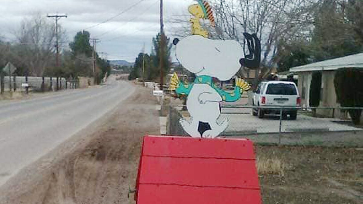 Detail Snoopy Dog House Mailbox Nomer 31