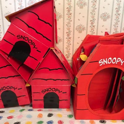 Detail Snoopy Dog House Template Nomer 28