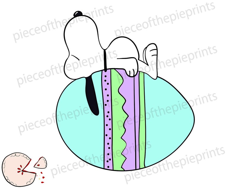 Detail Snoopy Easter Clipart Nomer 25