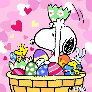 Detail Snoopy Easter Clipart Nomer 4