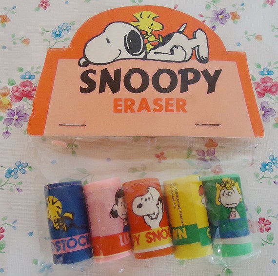 Detail Snoopy Erasers Nomer 14