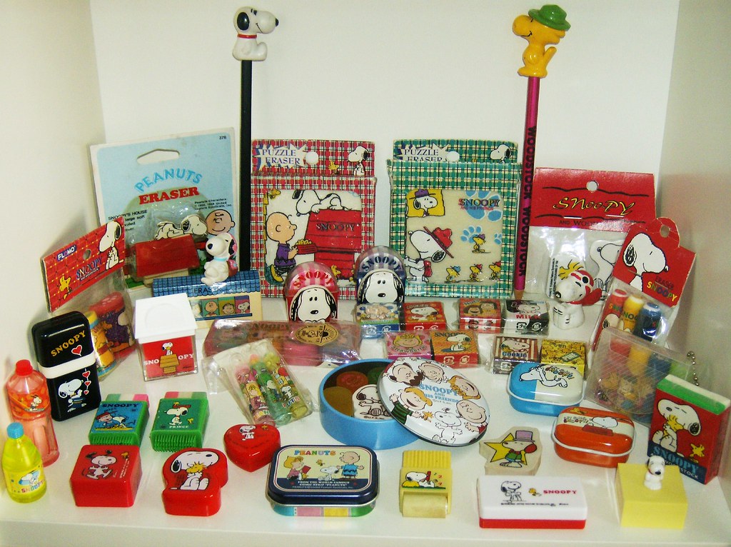 Detail Snoopy Erasers Nomer 50