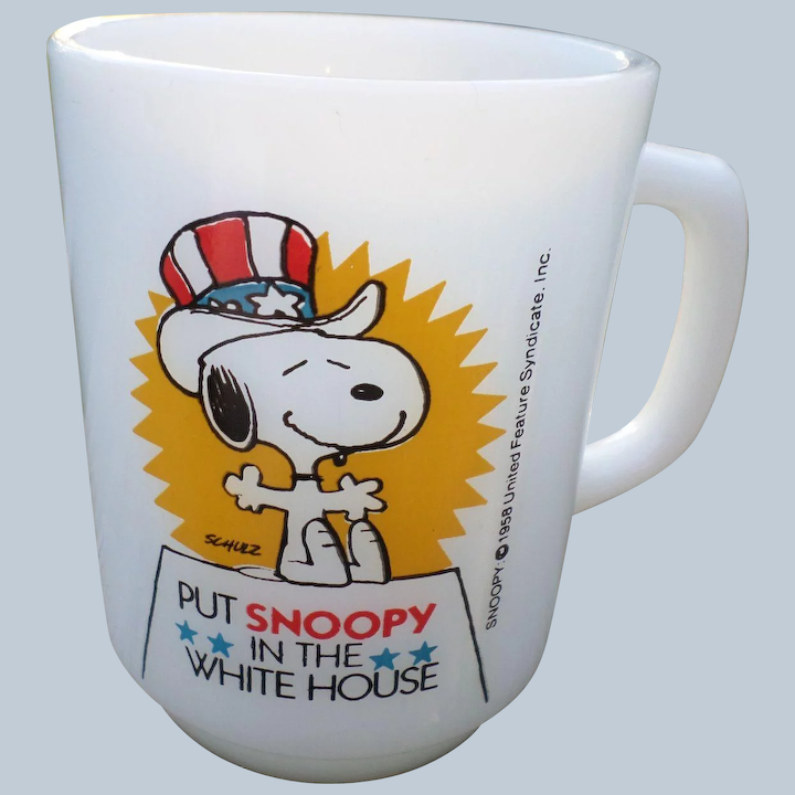 Detail Snoopy Fire King Mug Nomer 38