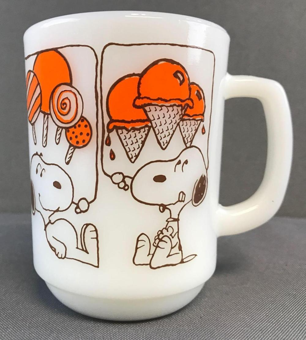 Detail Snoopy Fire King Mug Nomer 9