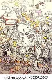 Detail Snoopy Graphics Nomer 53