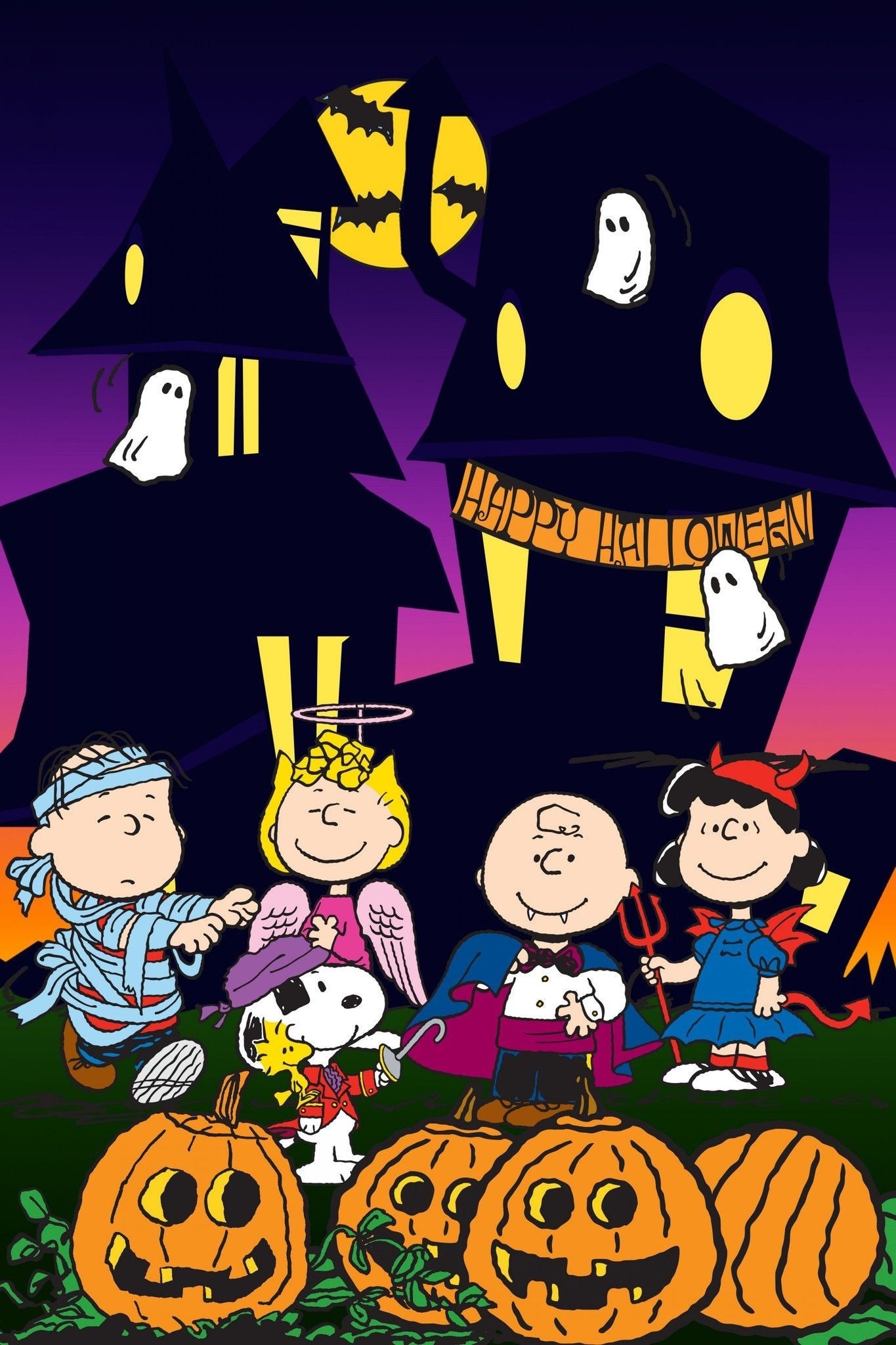 Detail Snoopy Halloween Wallpaper Nomer 7