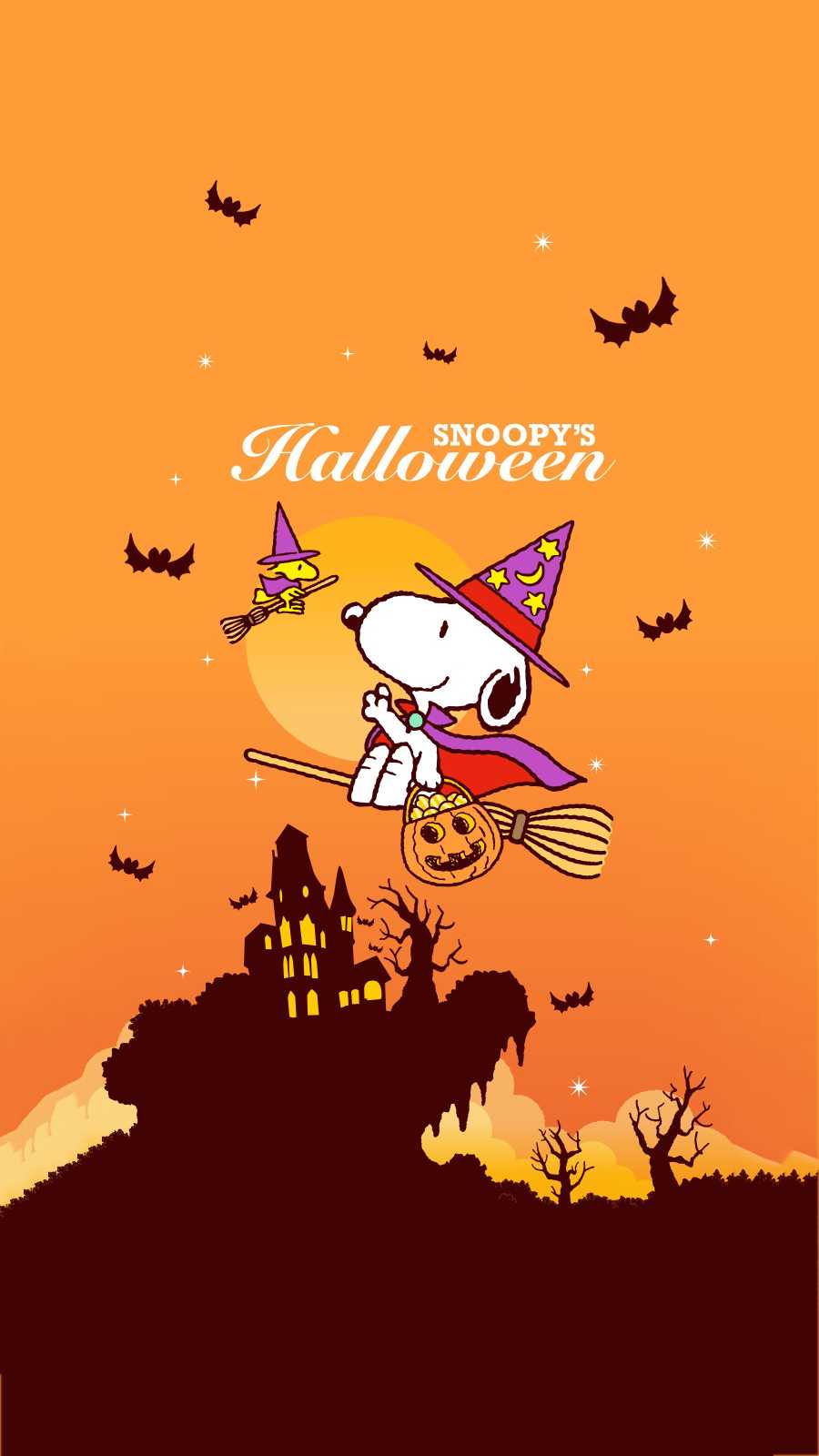 Detail Snoopy Halloween Wallpaper Nomer 8