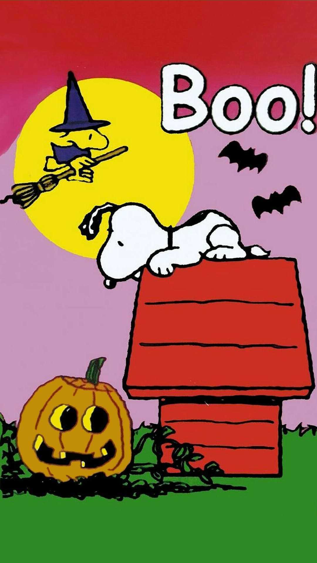 Detail Snoopy Halloween Wallpaper Nomer 10