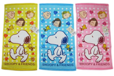 Detail Snoopy Hand Towel Nomer 16