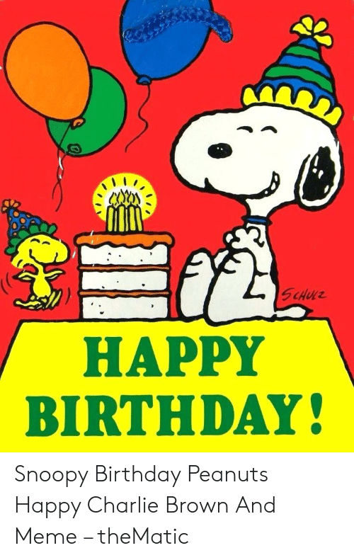 Detail Snoopy Happy Birthday Meme Nomer 17