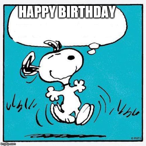 Detail Snoopy Happy Birthday Meme Nomer 38