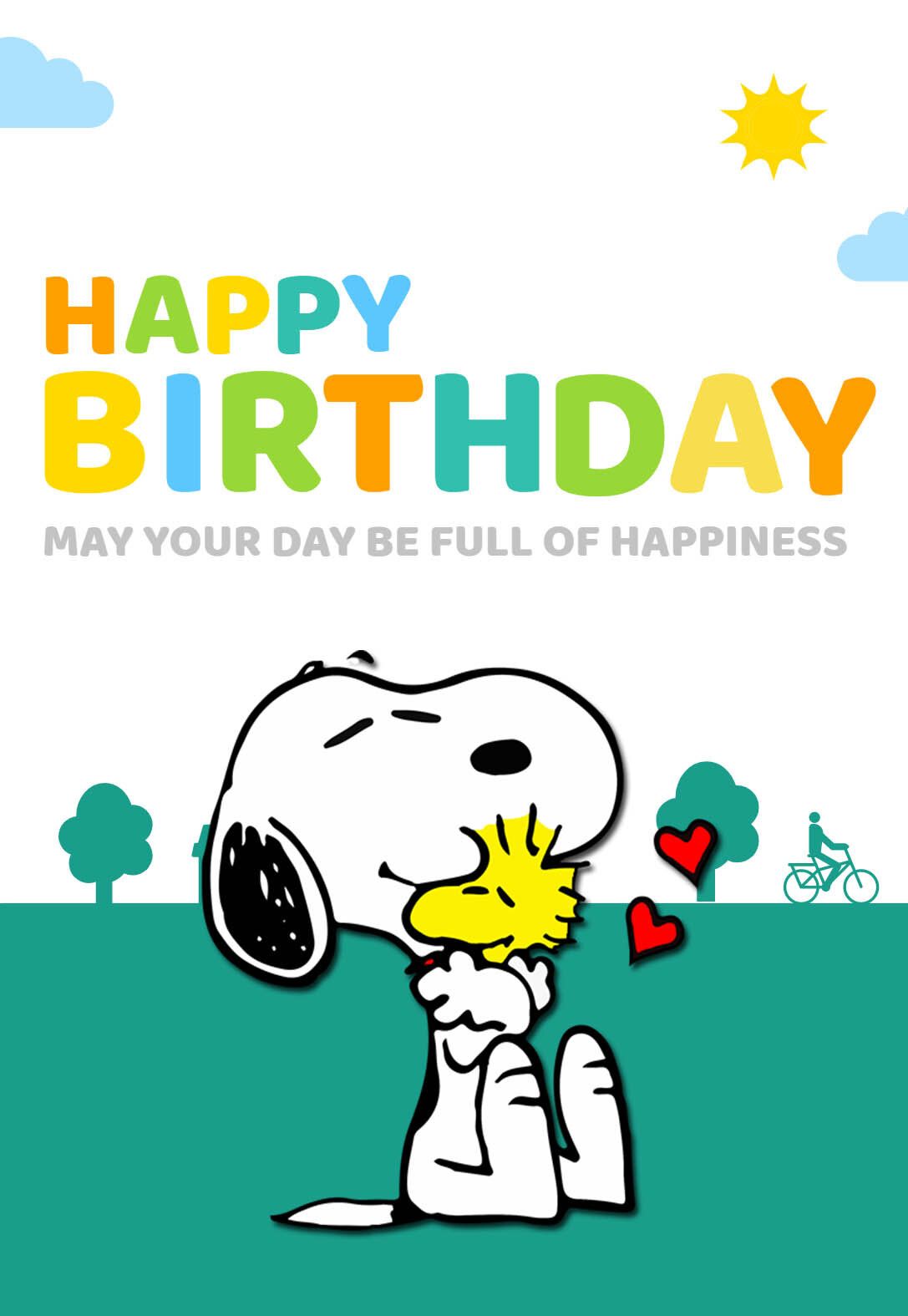 Detail Snoopy Happy Birthday Pics Nomer 2